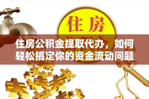 口湖住房公积金提取代办，如何轻松搞定你的资金流动问题