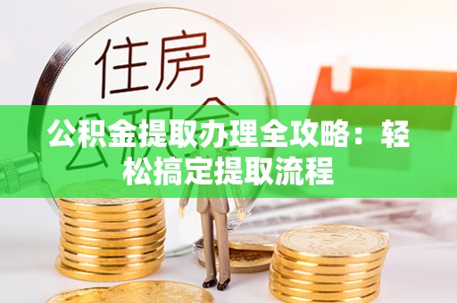 口湖公积金提取办理全攻略：轻松搞定提取流程