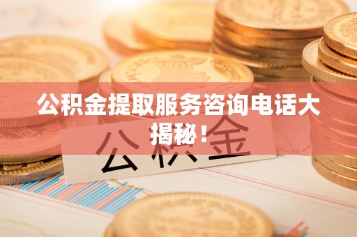 口湖公积金提取服务咨询电话大揭秘！