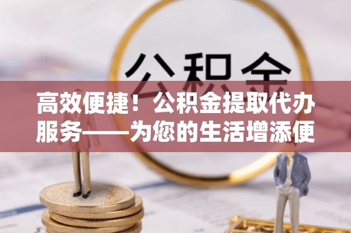 口湖高效便捷！公积金提取代办服务——为您的生活增添便利