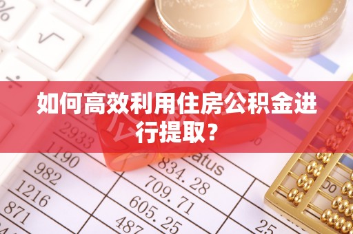 口湖如何高效利用住房公积金进行提取？