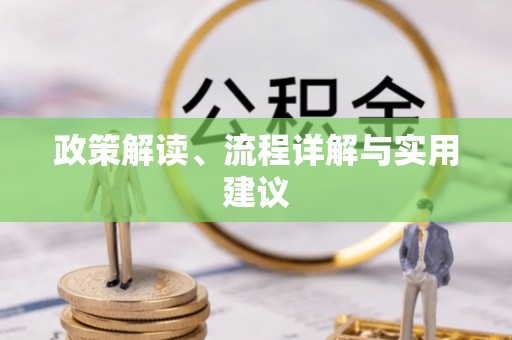 口湖政策解读、流程详解与实用建议